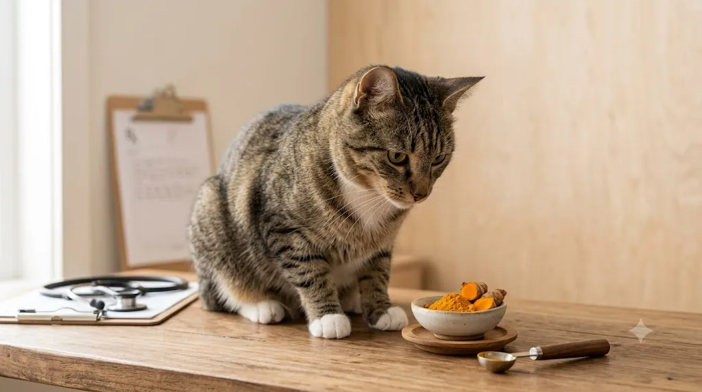 Potential benefits of turmeric for cats