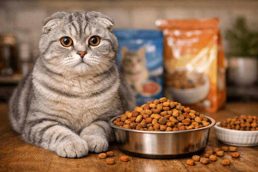 Dry Food for Scottish Fold Cats