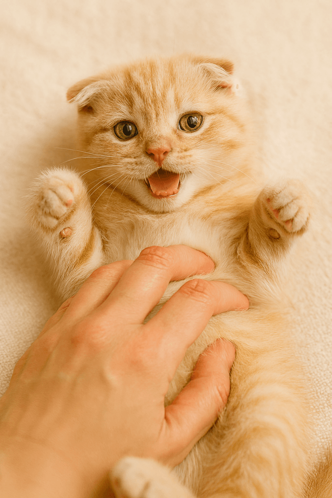 Temperament and Personality of Scottish Fold Kittens