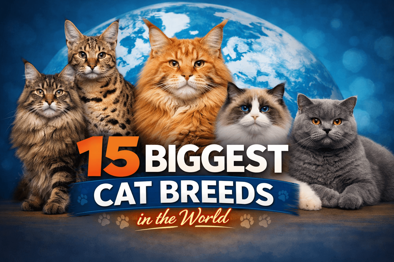 BIGGEST CAT BREEDS in the World